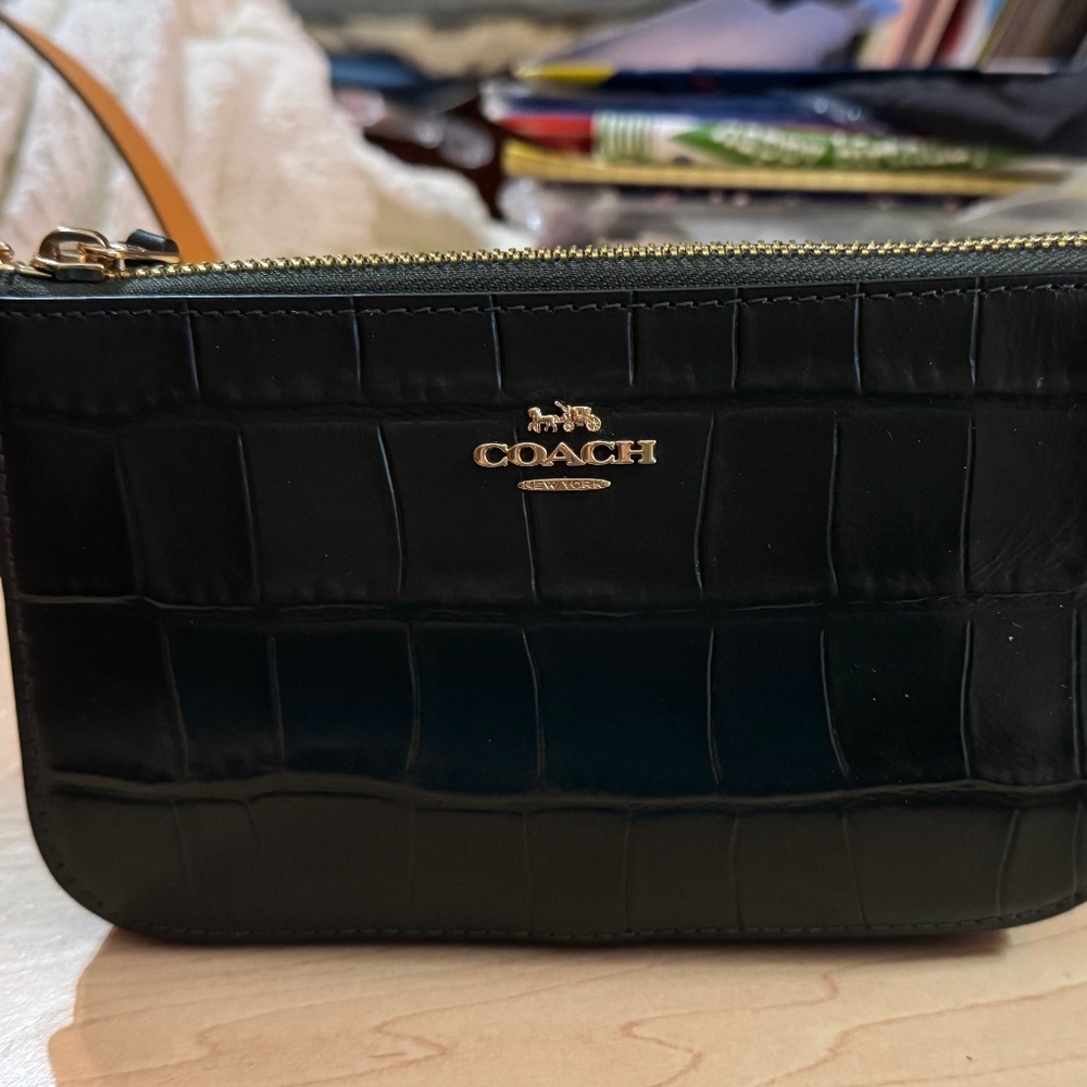 Coach Mini Handbag with Metal Chain Handle Style: CN382 - NEW
